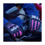 Scoyco MC44W Pembe-Siyah Kadın Motosiklet Eldiveni - Görsel 4