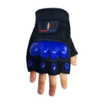 Single Sword Yarım Parmak Destekli Motorcu&Bisiklet Eldiveni - Görsel 5
