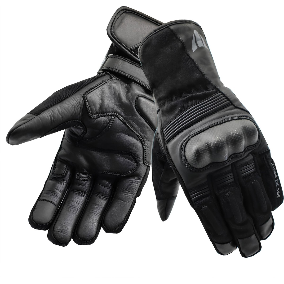 110000998197228.jpg Vexo Carbon H2O Kışlık Motosiklet Eldiveni - Görsel 1