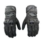 Prosev GL66 Siyah Deri Yarış Eldiveni - Görsel 3