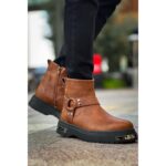 Deridün Yıldız Shoes MN227 - Cst Yukon Erkek Bot Taba
