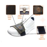 MTNdizlik  MAK77 Motosiklet Ayakkabı Koruyucu Deri Ped , ayakkabı koruyucu , vites değiştirme pedi , Doğal deri - Görsel 2