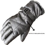 Işnar Moda Içi Yünlü Su ve Rüzgar Geçrimez Kışlık Motorcu Eldiveni