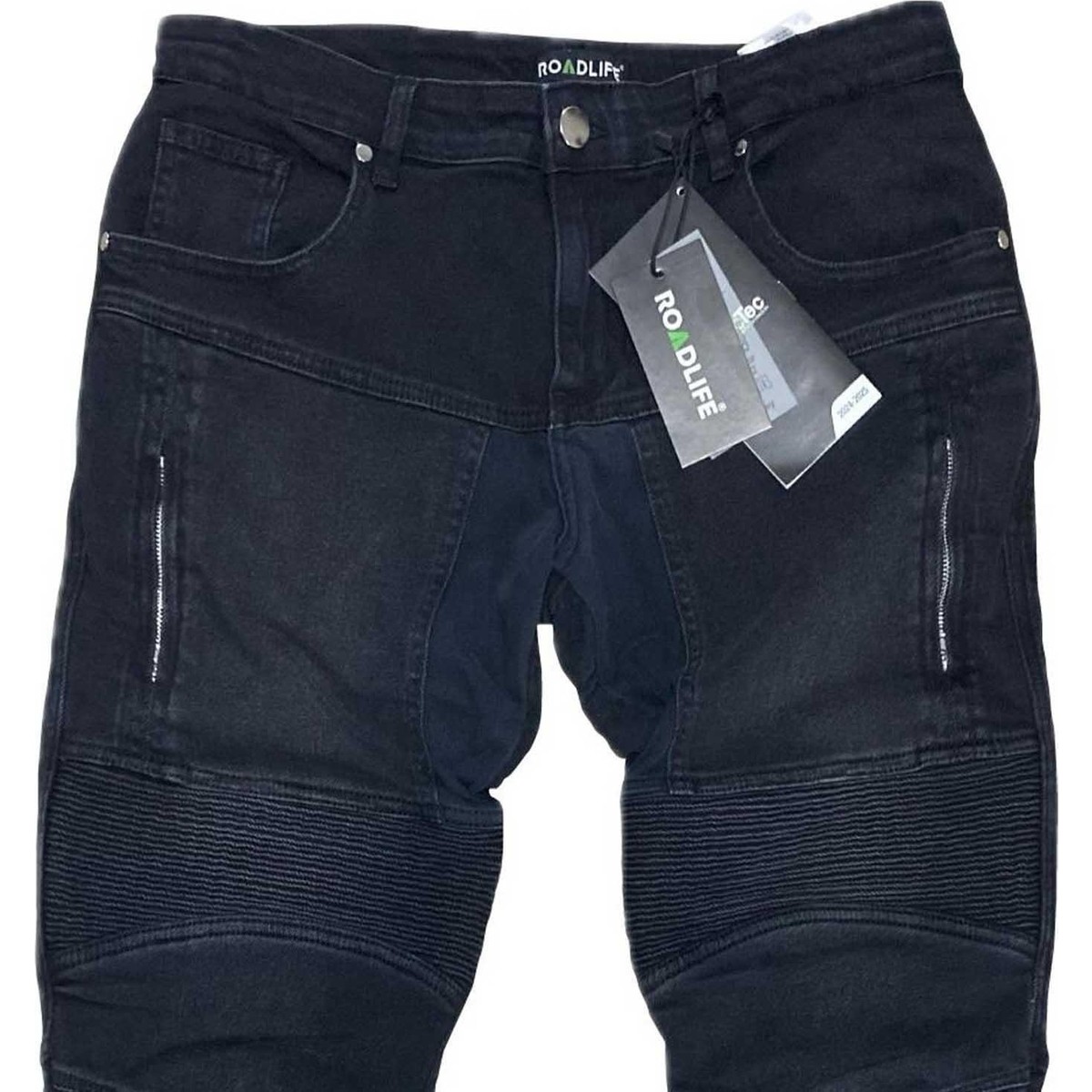 110001260536960.jpg Road Life Stella Nero Kevlar Motosiklet Pantolonu - Görsel 1