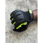 Motokit Revertech Aura Siyah / Neon - Dokunmatik Ekran Uyumlu Motosiklet Eldiveni (Erkek) - Görsel 2