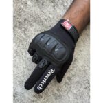 Motokit Revertech Aura Siyah - Dokunmatik Ekran Uyumlu Motosiklet Eldiveni (Erkek) - Görsel 5