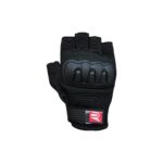 Motokit Revertech Aura Siyah / Yarım Parmak - Kaymaz Avuç Içi Motosiklet Eldiveni (Kadın) - Görsel 2