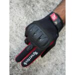 Motokit Revertech Aura Kırmızı - Dokunmatik Ekran Uyumlu Motosiklet Eldiveni (Erkek) - Görsel 4