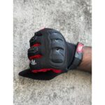 Motokit Revertech Aura Kırmızı - Dokunmatik Ekran Uyumlu Motosiklet Eldiveni (Erkek) - Görsel 5