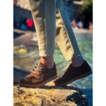 Evyora Kb-X5 Kuback Kahve Süet Bağcıklı  Günlük Erkek Ayakkabı - Görsel 3