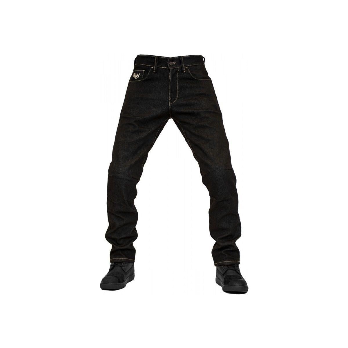 110001270675915.jpg The Biker Jeans Thebikerjeans Cıty Bıker Cold Killer Korumalı Motososiklet Kot Pantolon Black - Görsel 1