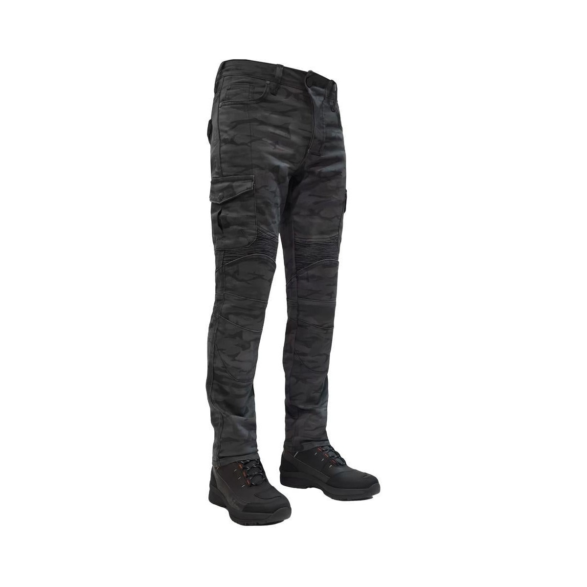 110001270691122.jpg The Biker Jeans Thebikerjeans Adventure Flx. Camo Korumalı Motosiklet Pantolonu - Görsel 1