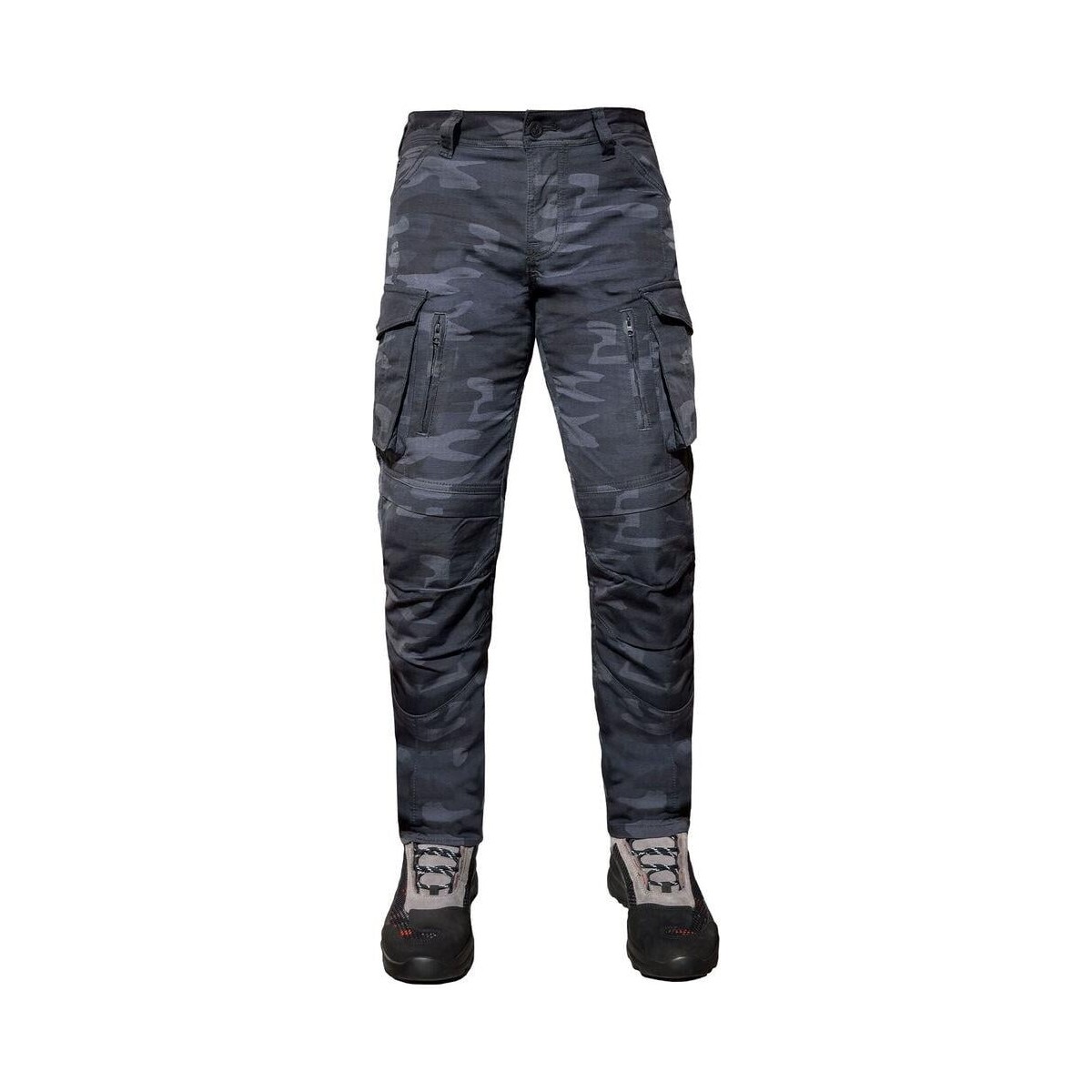 110001270692283.jpg The Biker Jeans Thebikerjeans Truva Cargo Camo Korumalı Motosiklet Pantolonu Erkek - Görsel 1