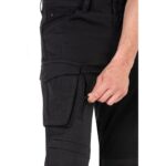 The Biker Jeans Thebikerjeans Truva Cargo Black Korumalı Motosiklet Pantolonu Erkek - Görsel 5