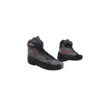 Vexo Boxter Aır Korumalı Yazlık Motosiklet Bot Gri-Kırmızı