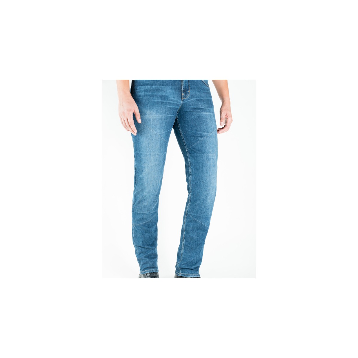 110001271176528.jpg Riderdenim Poyraz Korumalı Motosiklet Kot Pantolon Unisex - Görsel 1