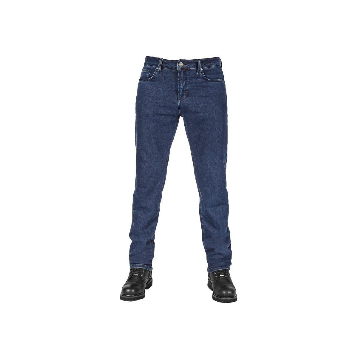 110001271177055.jpg Thebikerjeans Urbanizer Dark Blue Korumalı Cordura Motosiklet Kot Pantolon - Görsel 1