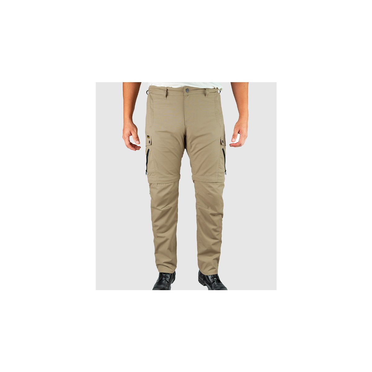 110001271177074.jpg Riderdenim Alize Korumalı Motosiklet Pantolonu Bej - Görsel 1