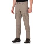 Thebikerjeans Truva Cargo Beige Korumalı Motosiklet Pantolonu Erkek - Görsel 2