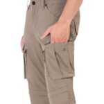 Thebikerjeans Truva Cargo Beige Korumalı Motosiklet Pantolonu Erkek - Görsel 5