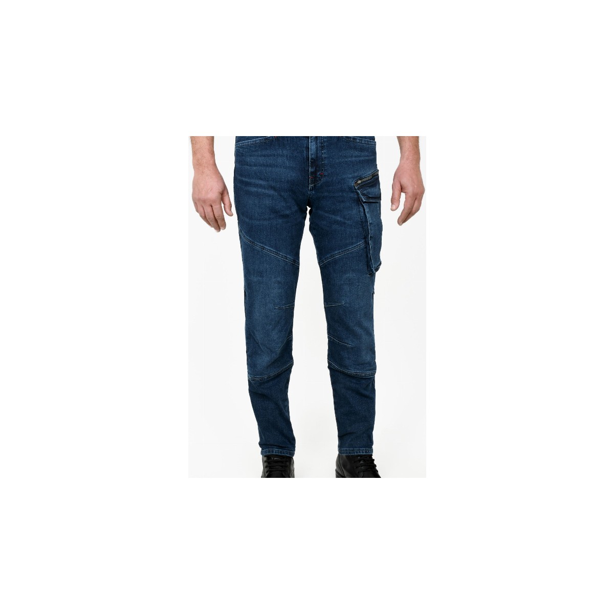 110001271196808.jpg Riderdenim Bora Korumalı Kot Motosiklet Pantolonu Unisex - Görsel 1