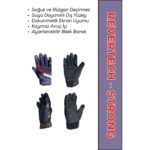 Motokit Revertech Strong Purple / Su ve Rüzgar Geçirmez Kışlık Motosiklet Eldiveni