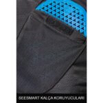 Revit Vertical Gore-Tex 4 Mevsim Motosiklet Pantolonu Siyah - Görsel 5
