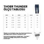 Thorr Thunder Korumalı Motosiklet Kot Pantolonu - Görsel 5