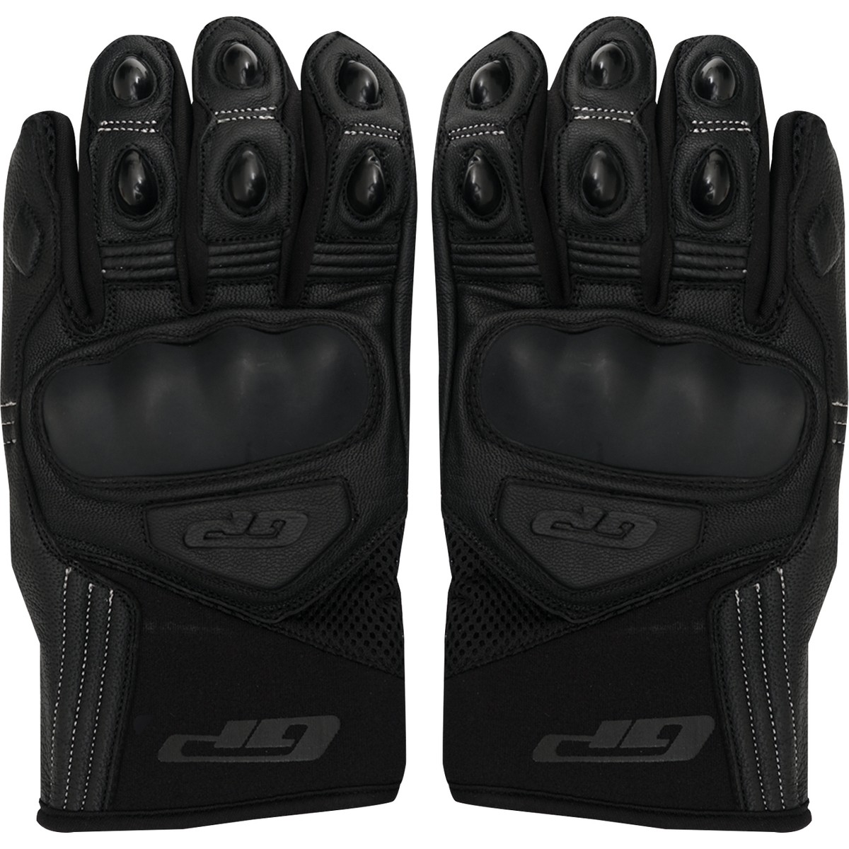 110001280404095.jpg Gp Kompozit ELD01-BB Korumalı Dokunmatik Mevsimlik Motosiklet Eldiveni - Görsel 1