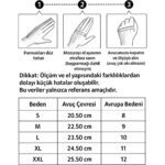 Gp Kompozit ELD04-BY Tam Korumalı Dokunmatik Deri Motosiklet Eldiveni - Görsel 5